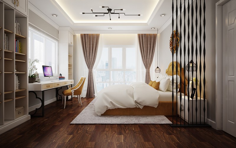 Mẫu thiết kế nội thất chung cư 105m2