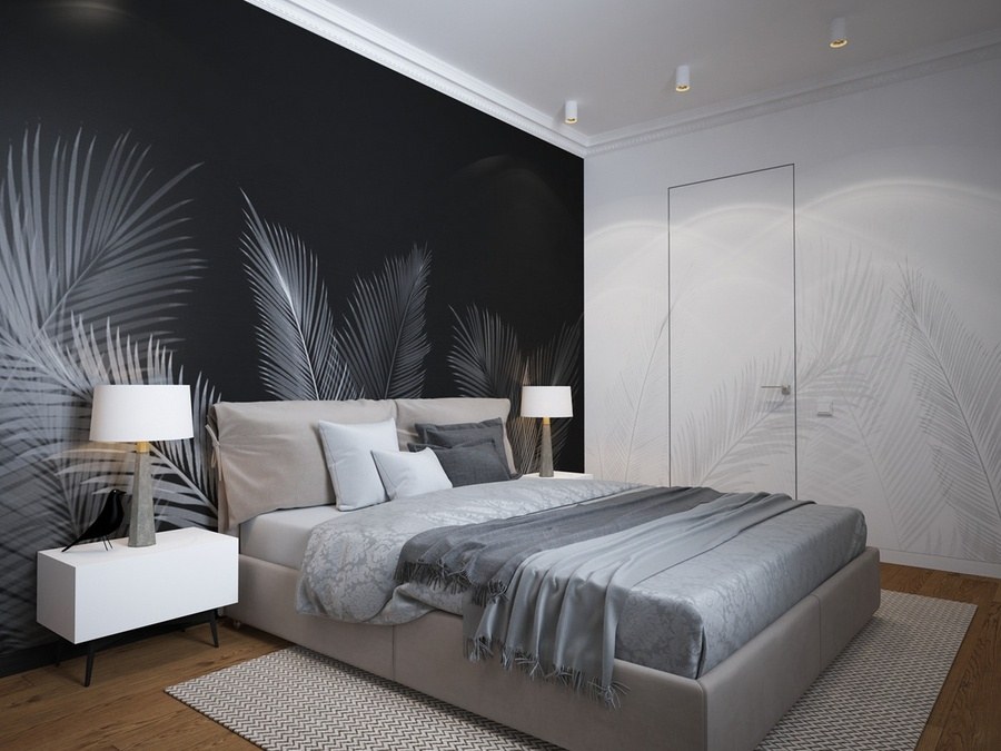 Decor phòng ngủ bằng tranh vẽ tường
