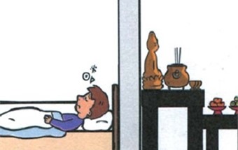 Có nên đặt phòng ngủ cạnh phòng thờ?