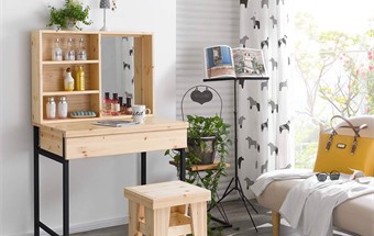 10 ý tưởng thiết kế bàn trang điểm gỗ cho nội thất phòng ngủ đẹp như trong phim