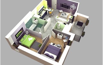 15 cách bố trí căn hộ chung cư 90m2 khoa học tối ưu diện tích