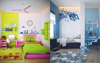 5 nguyên tắc thiết kế nội thất phòng ngủ cho bé vừa đẹp vừa an toàn