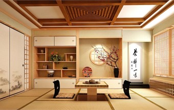 Đặc trưng trong thiết kế nội thất phòng khách kiểu Nhật Bản