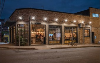 Jolly Gastro Lab - Thiết kế nội thất nhà hàng phong cách thô mộc