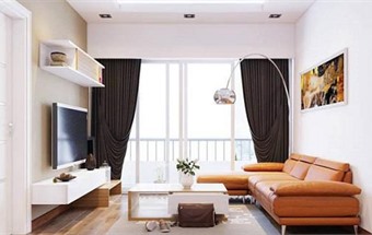 Mẹo biến hóa nội thất phòng khách hẹp của căn hộ chung cư trở nên rộng rãi hơn