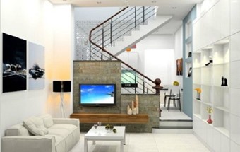 Những nguyên tắc vàng khi thiết kế nội thất phòng khách nhà ống 4m