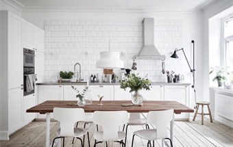 Những ý tưởng thiết kế nội thất phòng bếp phong cách Scandinavian