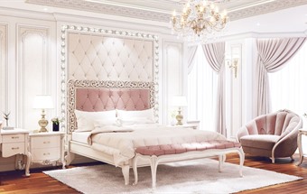Nội thất phòng ngủ phong cách châu Âu - Vẻ đẹp thanh thoát trong thiết kế