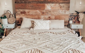 Phòng ngủ Vintage - "Tấm vé" trở về quá khứ