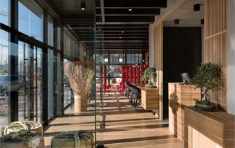 Sự hòa quện trong thiết kế nội thất nhà hàng Nhật Bản với linh hồn Việt