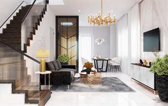 Tạo điểm nhấn trong phòng khách nhà ống với 20 ý tưởng độc đáo