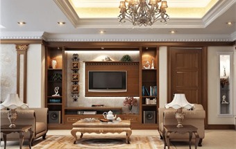 Thiết kế nội thất biệt thự phong cách tân cổ điển sang trọng