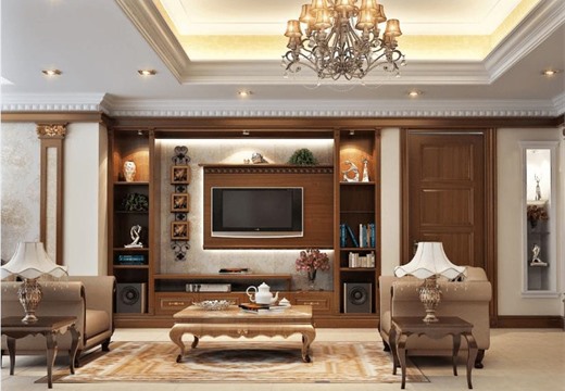 Thiết kế nội thất biệt thự phong cách tân cổ điển sang trọng