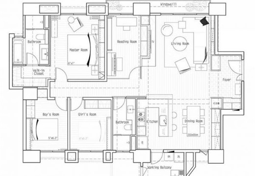 Thiết kế nội thất căn hộ chung cư 110m2 phong cách châu Âu tại Hà Nội