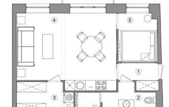 Thiết kế nội thất chung cư nhỏ 50m2 siêu đẹp, siêu tiết kiệm