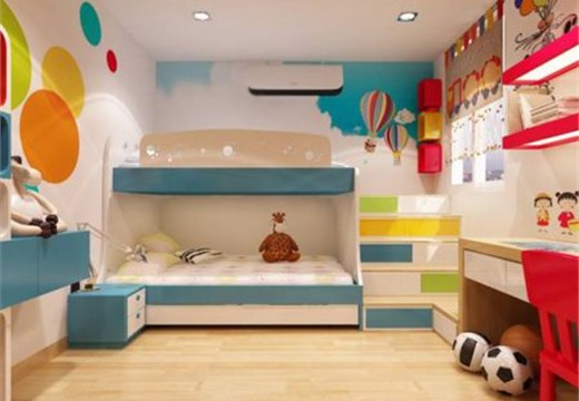Thiết kế nội thất phòng ngủ nhỏ 10m2 cho bé