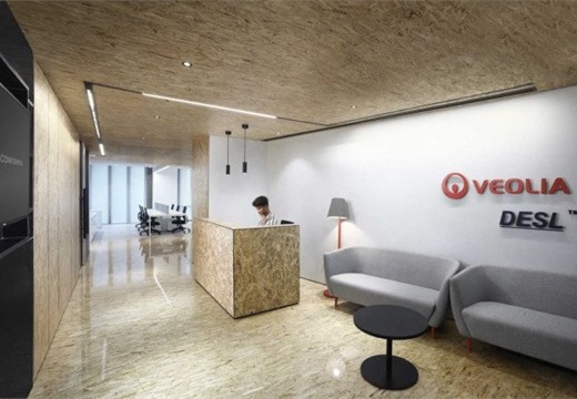 Thiết kế nội thất văn phòng cao cấp Veolia và Jinmao