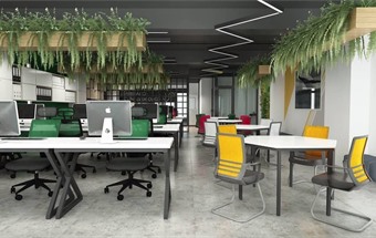 Thiết kế văn phòng mở - xu hướng mới của doanh nghiệp