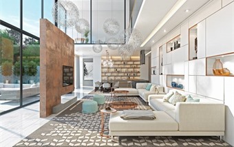 Top 20+ mẫu nội thất phòng khách sang trọng cho thiết kế biệt thự (P2)