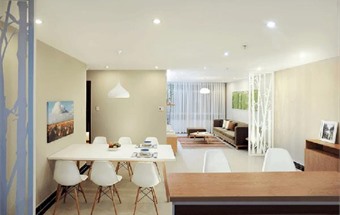 Top 30 mẫu thiết kế nội thất phòng khách và bếp được ưa chuộng nhất