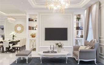 Tư vấn cải tạo thiết kế nội thất chung cư 110m2 tại Ciputra