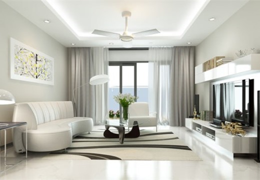 Ý tưởng thiết kế nội thất phòng khách hiện đại độc đáo theo 4 mùa